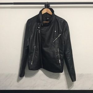 Faux Leather Jacket